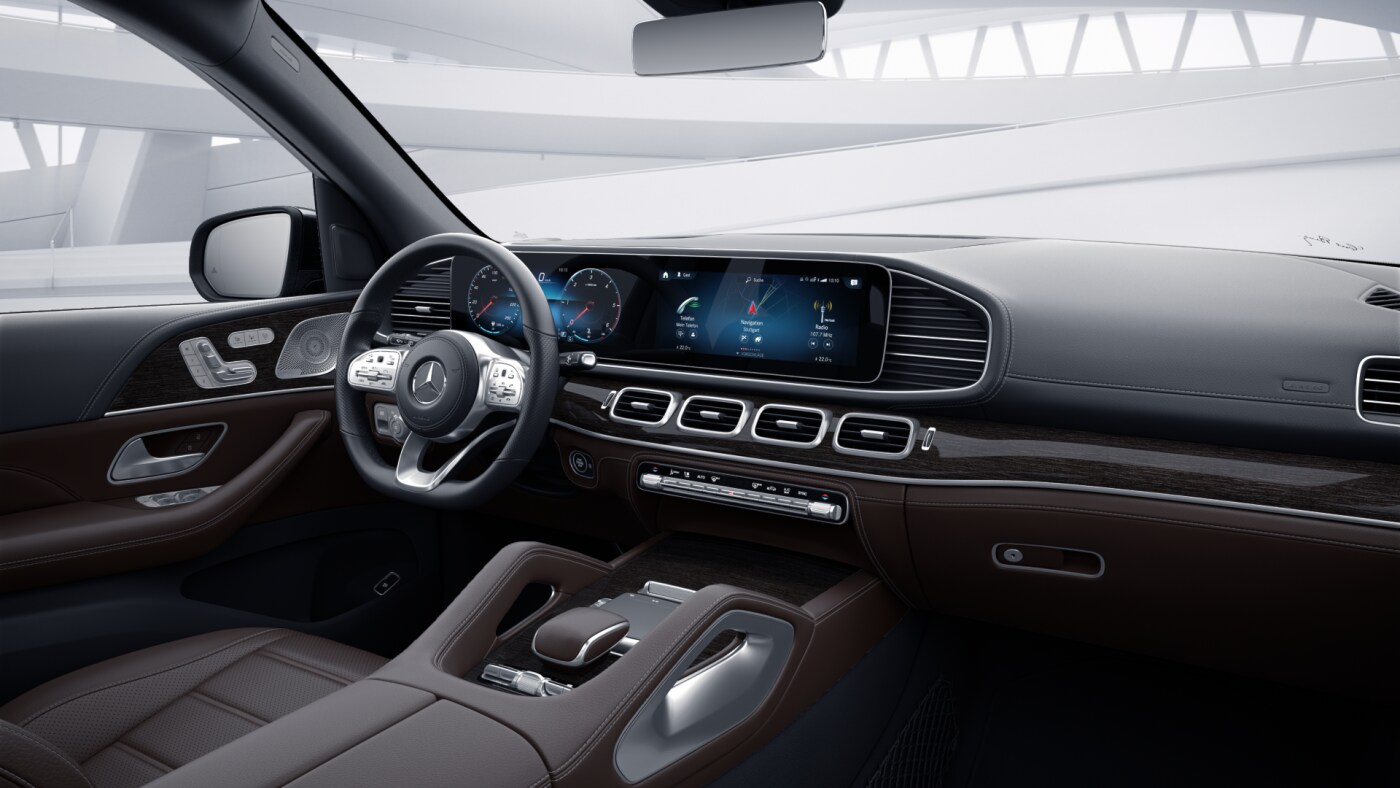 Intérieur de la Mercedes GLS - Finition AMG Line Plus