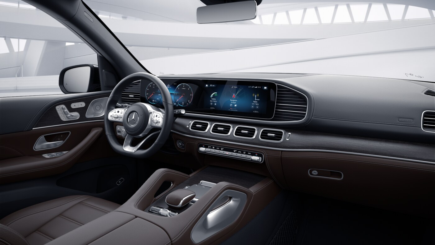 Intérieur de la Mercedes GLS - Finition AMG Line
