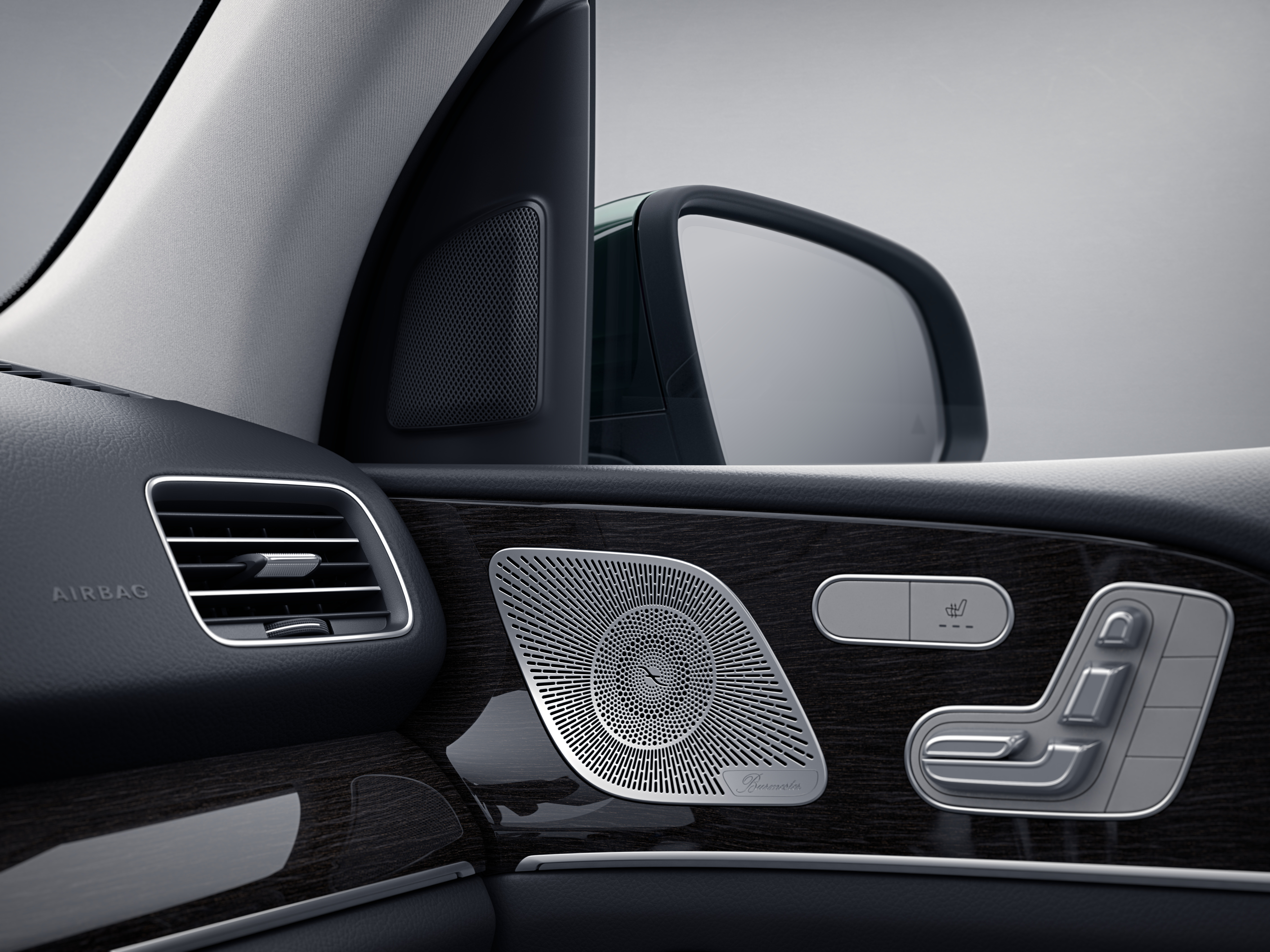 Système de sonorisation Burmester de la Mercedes GLS, Finition AMG Line
