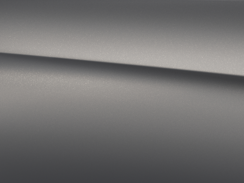 Vue de trois quarts de profil de la Mercedes-Benz classe G avec la Peinture magno - Gris Monza magno G manufaktur 