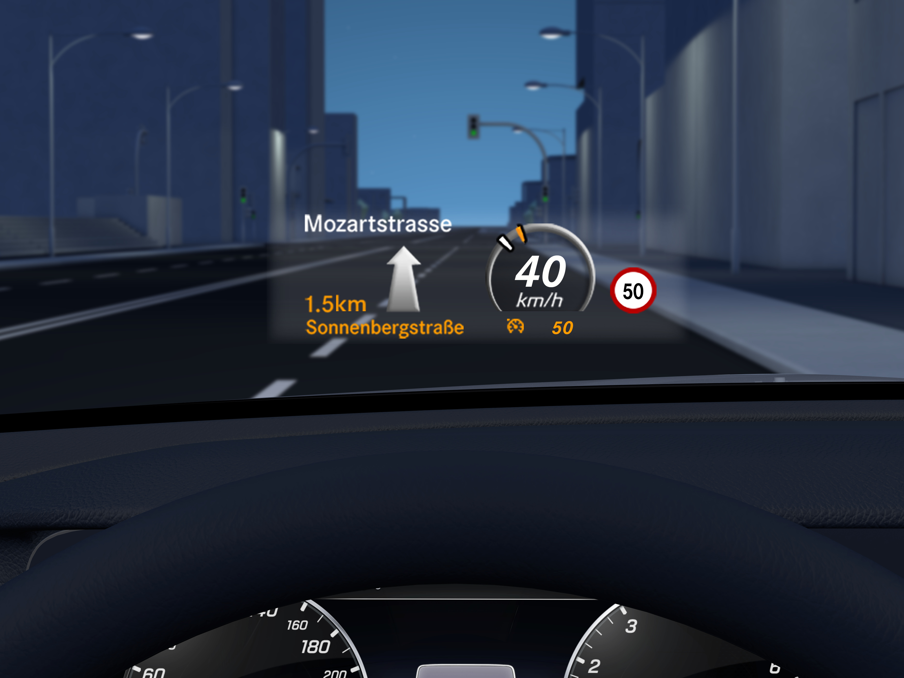 Pilotage de régulation de distance de la Mercedes GLC Coupé - Finition AMG Line Plus