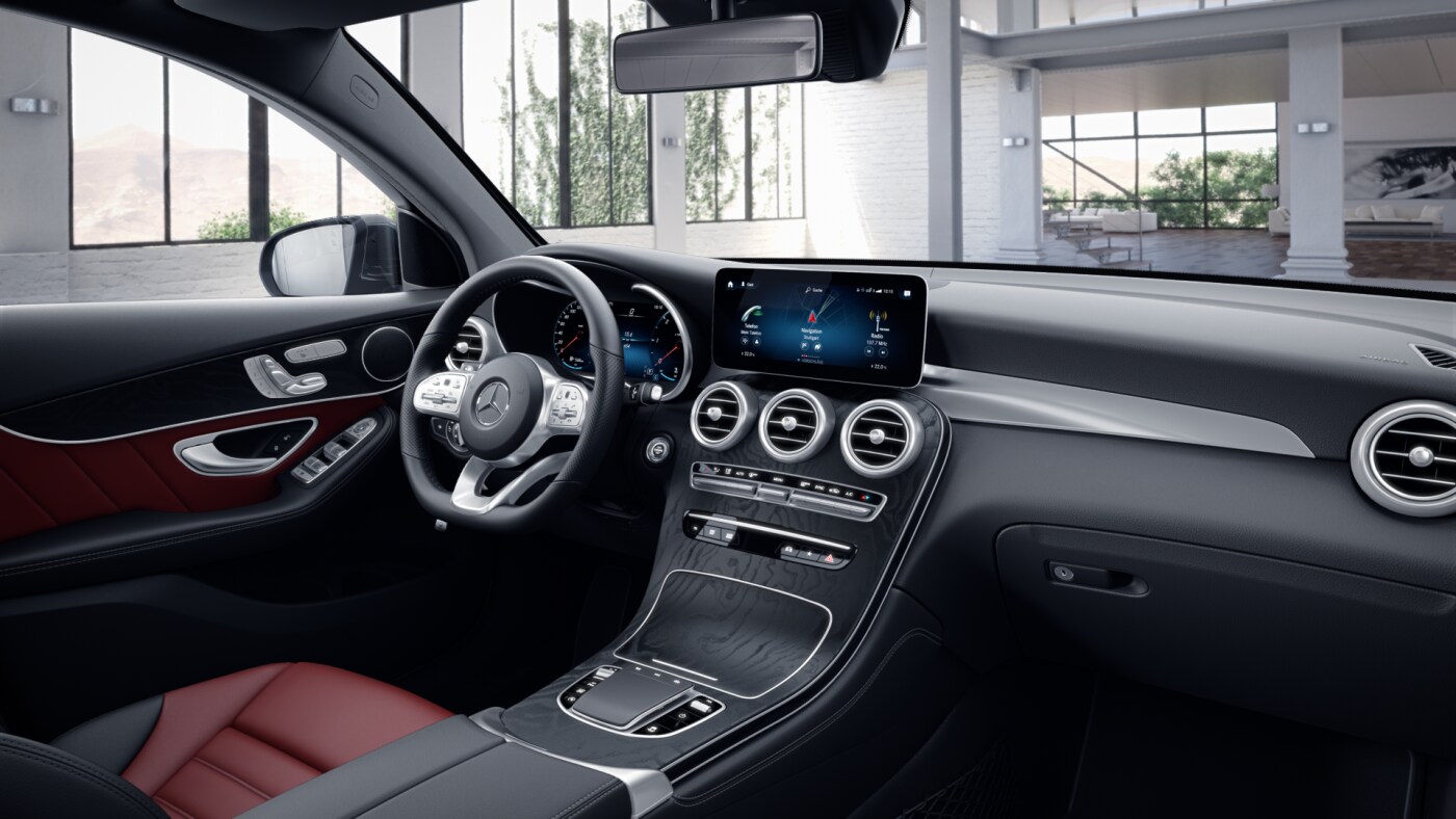 Intérieur de la Mercedes GLC Coupé - Finition AMG Line Plus