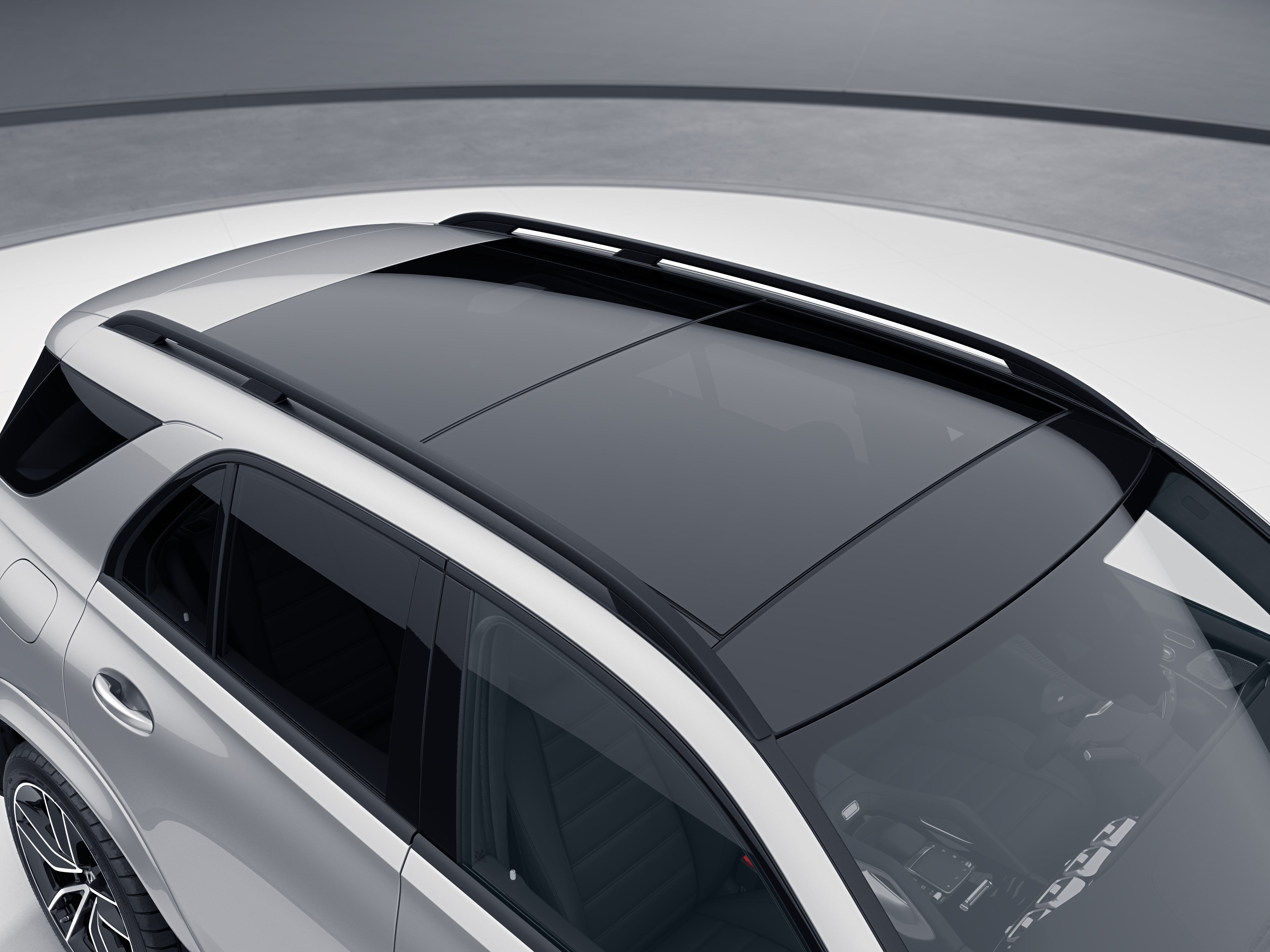 Toit ouvrant panoramique de la Mercedes GLE Finition AMG Line