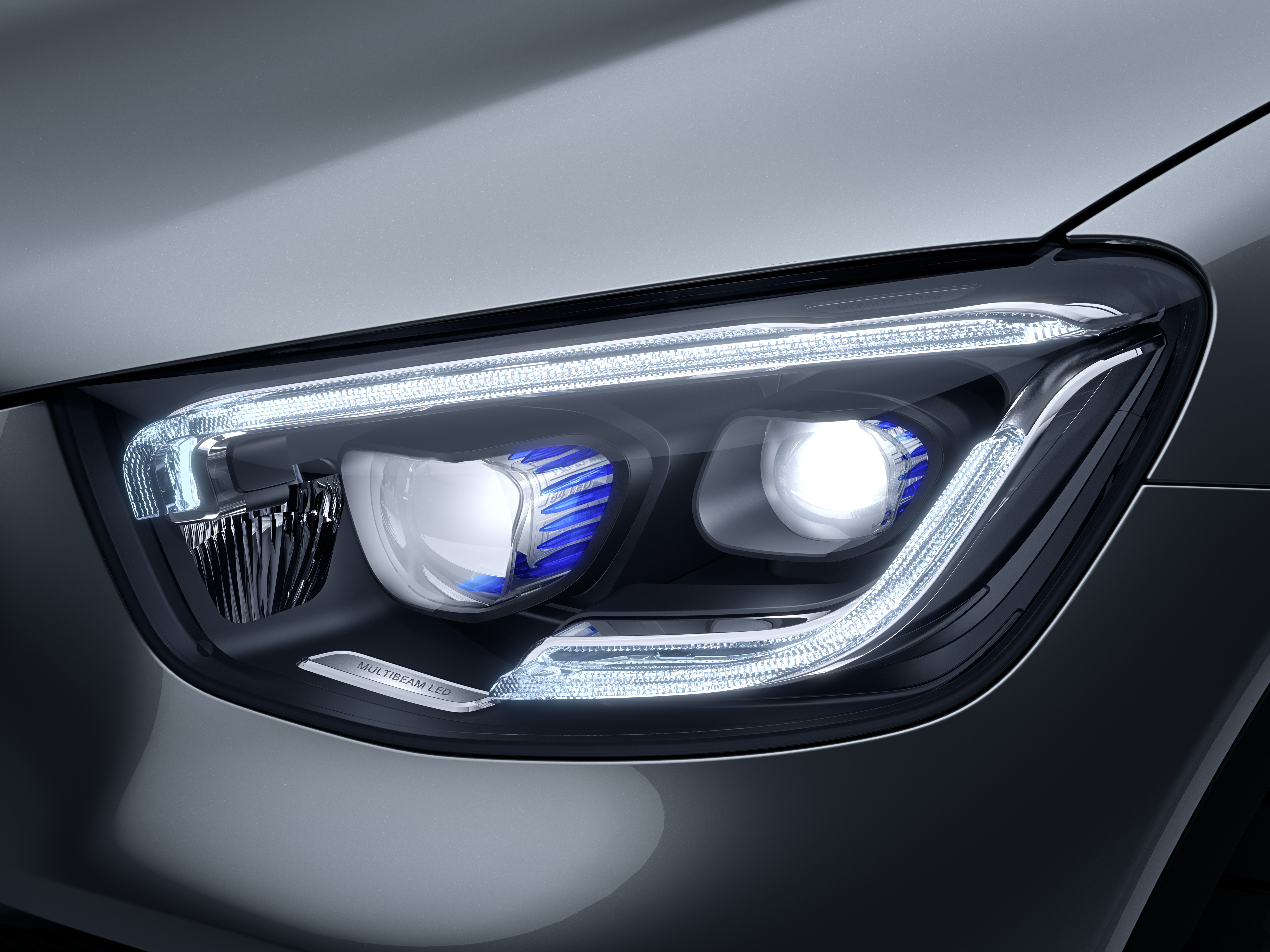 Phares de la Mercedes GLC Coupé - Finition AMG Line Plus