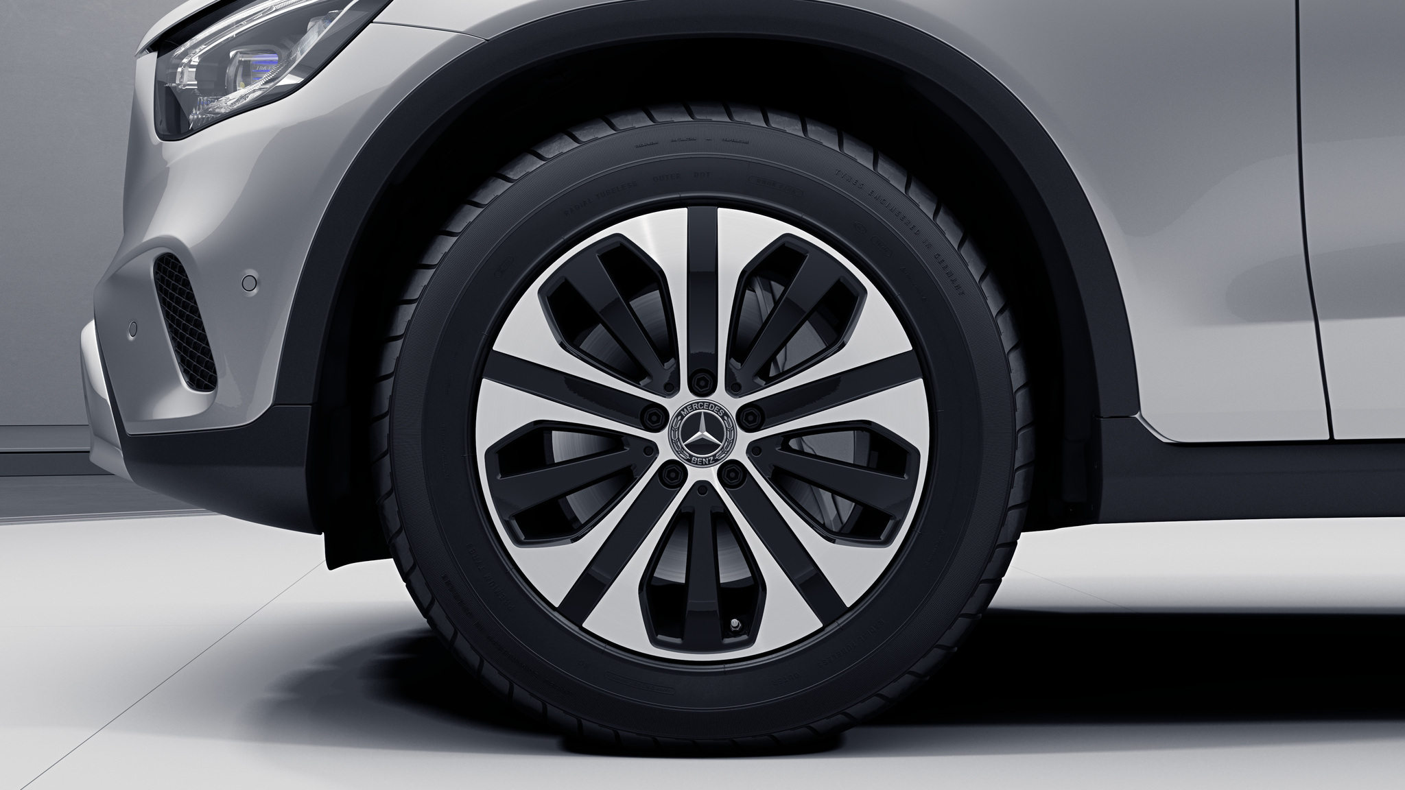 Jantes 18” à 5 branches de la Mercedes-Benz GLC Coupé 