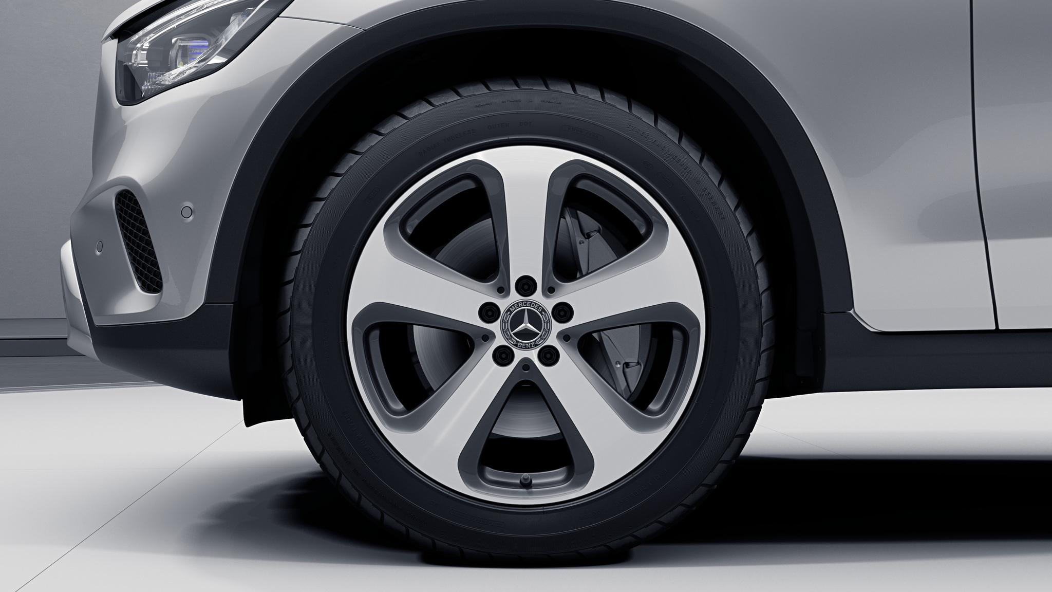 Jantes 19” à 5 doubles branches de la Mercedes-Benz GLC Coupé 