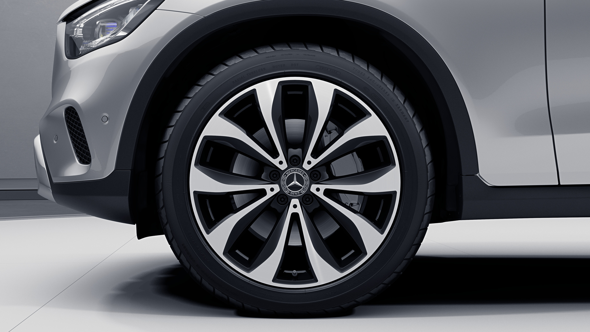 Jantes 20” à 5 doubles branches de la Mercedes-Benz GLC Coupé 