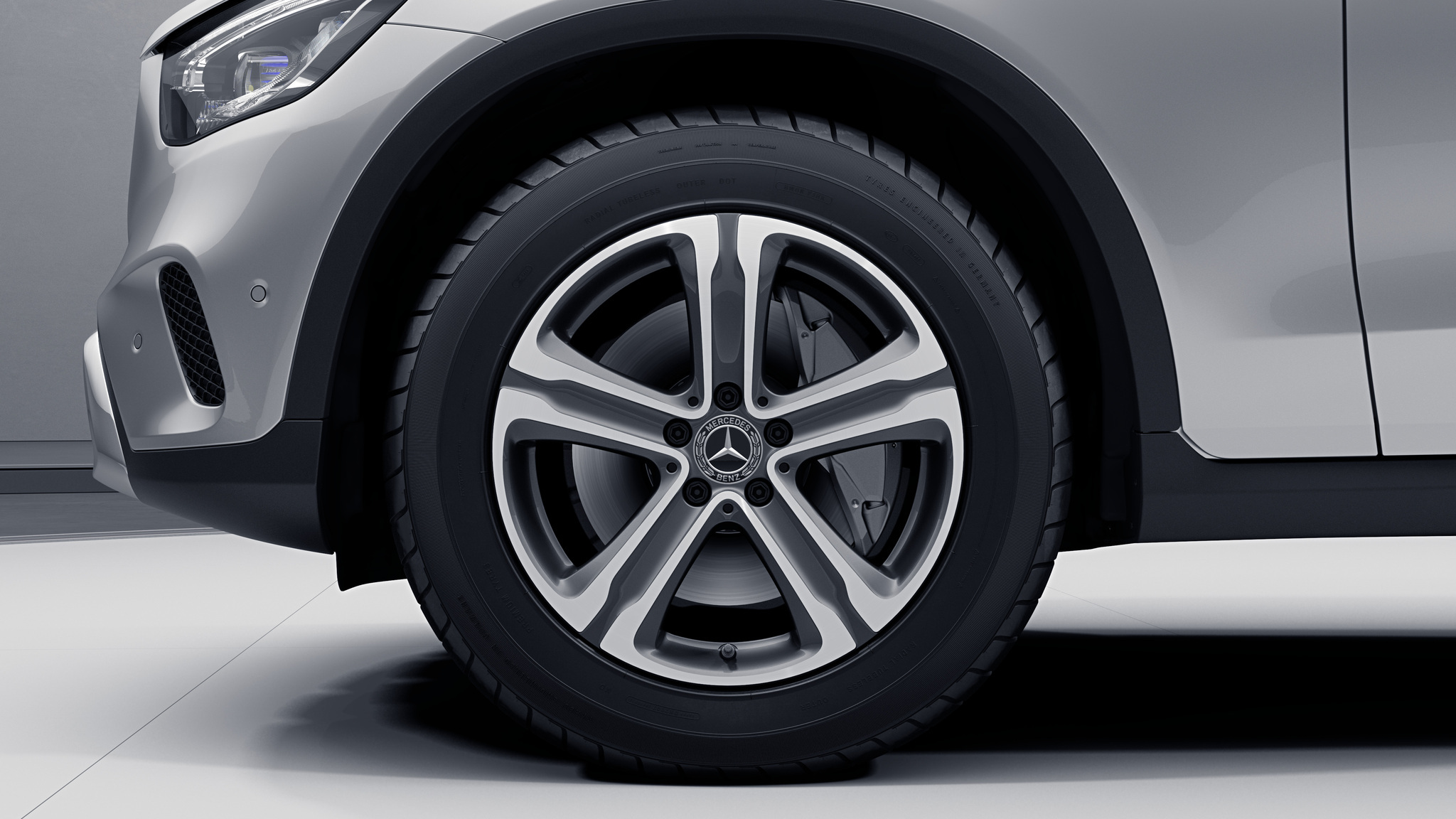 Jantes 18” à 5 branches de la Mercedes-Benz GLC Coupé