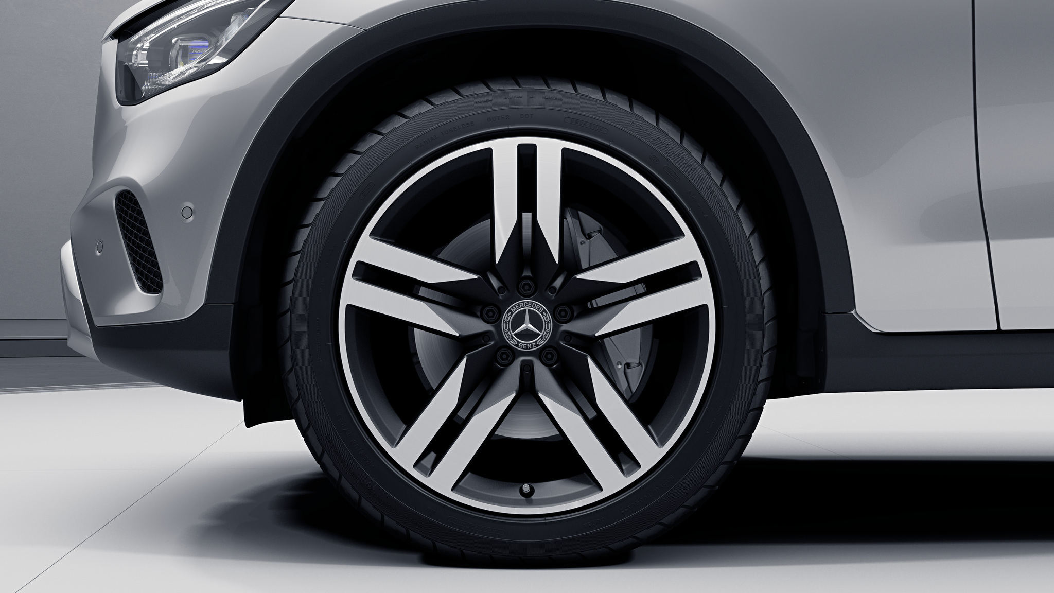 Jantes 20” à 5 doubles branches de la Mercedes-Benz GLC Coupé 