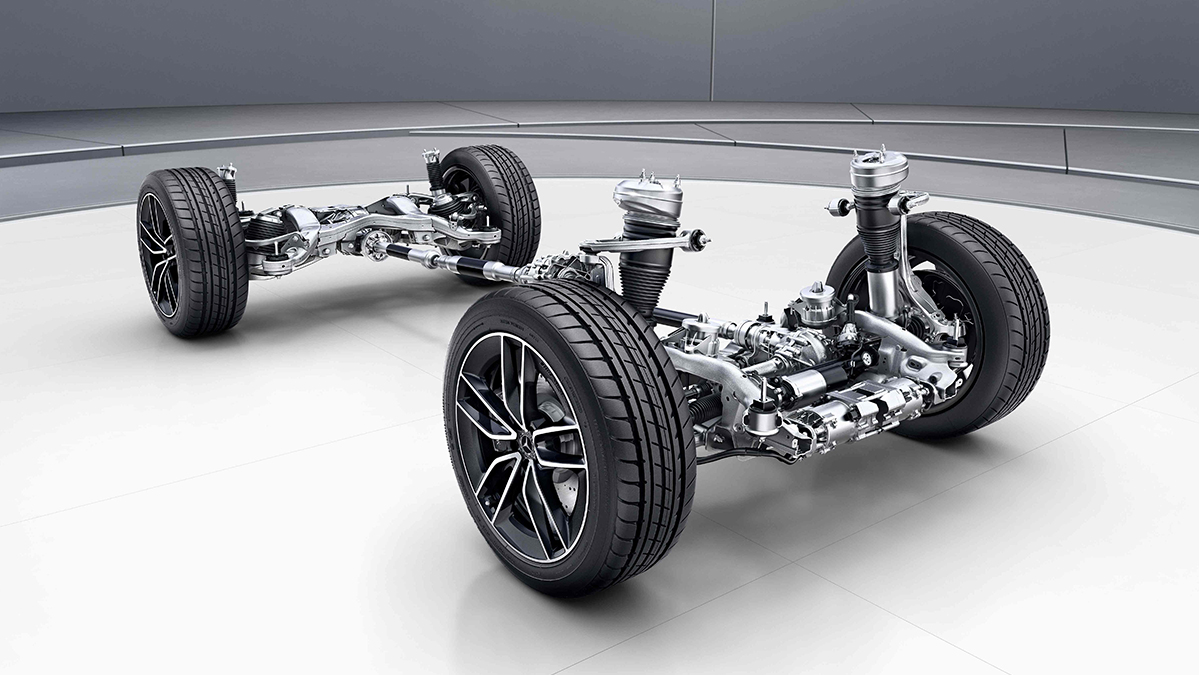 Structure interne de la Mercedes GLE Coupé - Finition AMG Line