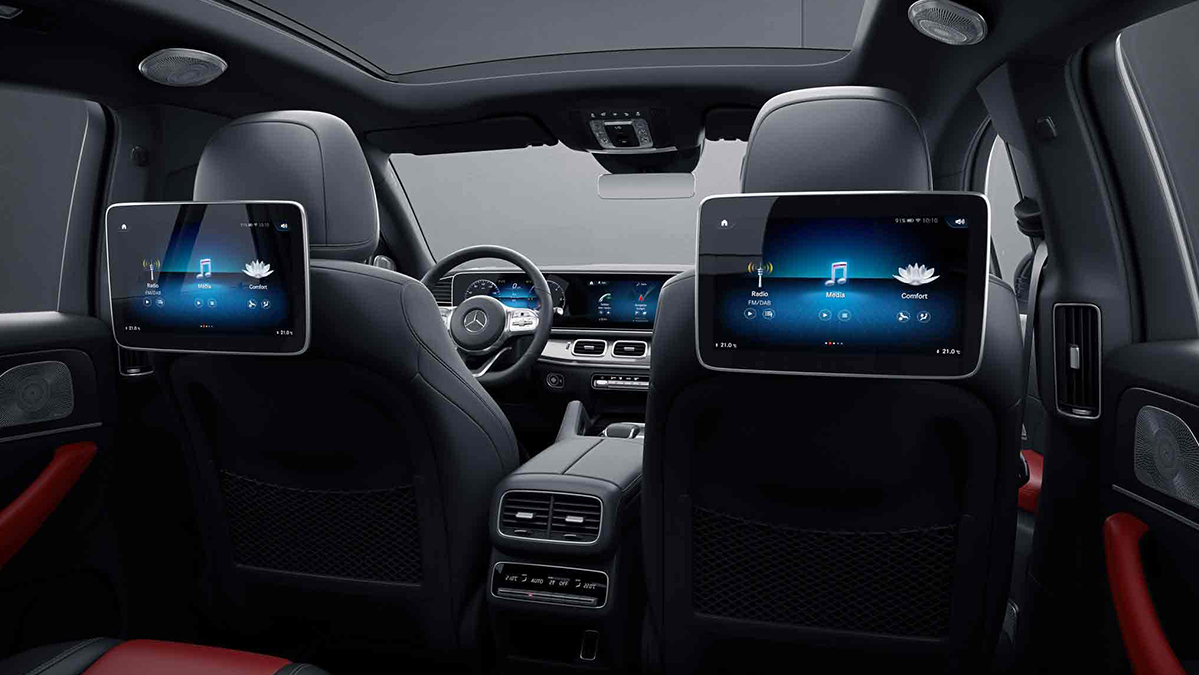Intérieur de la Mercedes GLE Coupé -  Finition AMG Line Plus