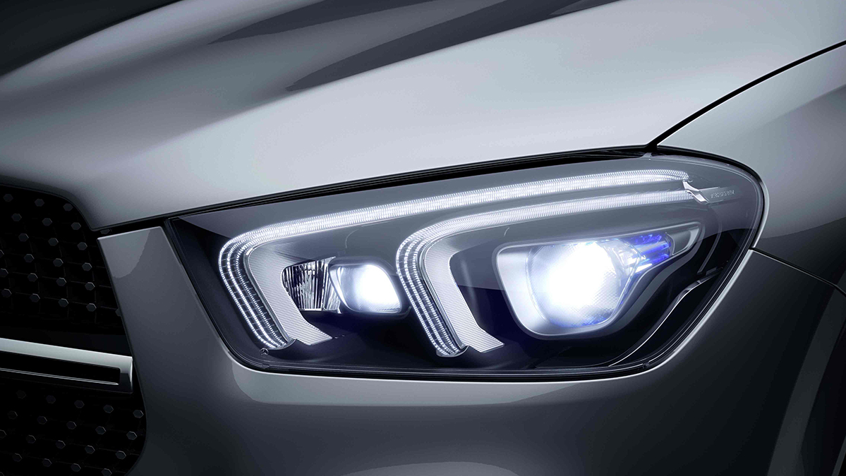 Phares de la Mercedes GLE Coupé - Finition Luxury