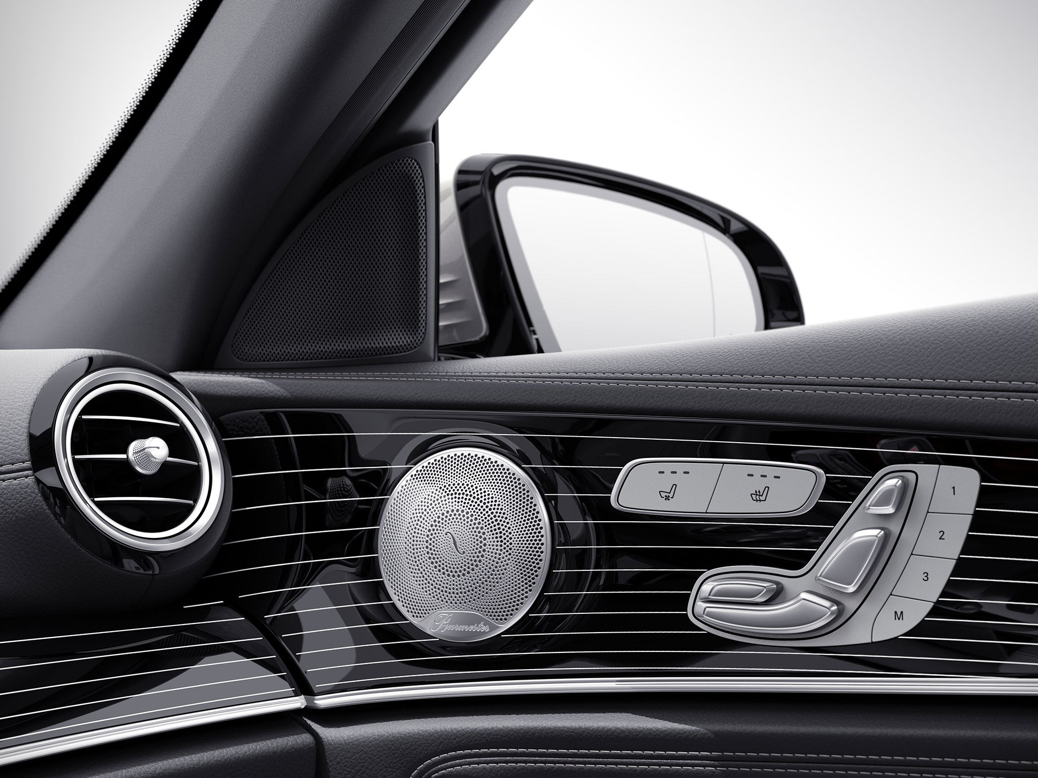 Sonorisation de la Mercedes Classe E Berline - Finition Avantgarde Plus