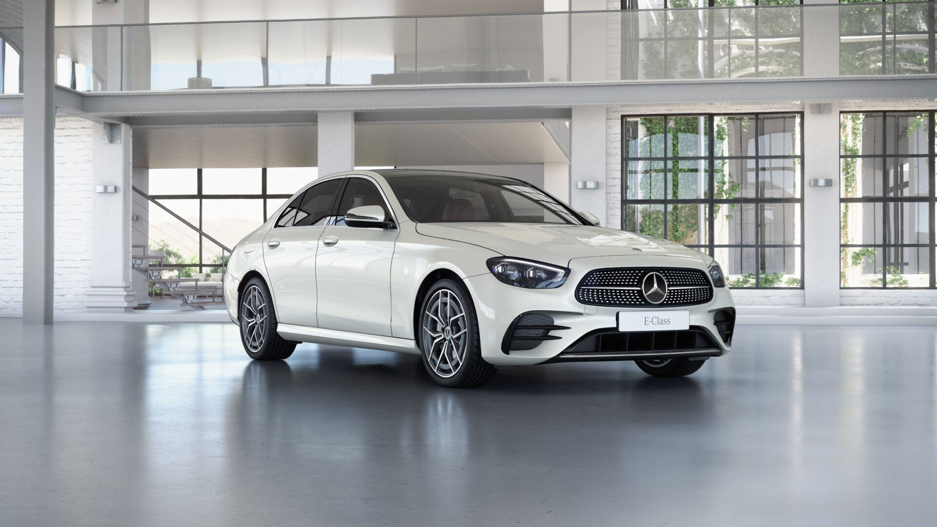Extérieur de la Mercedes Classe E Finition AMG Line