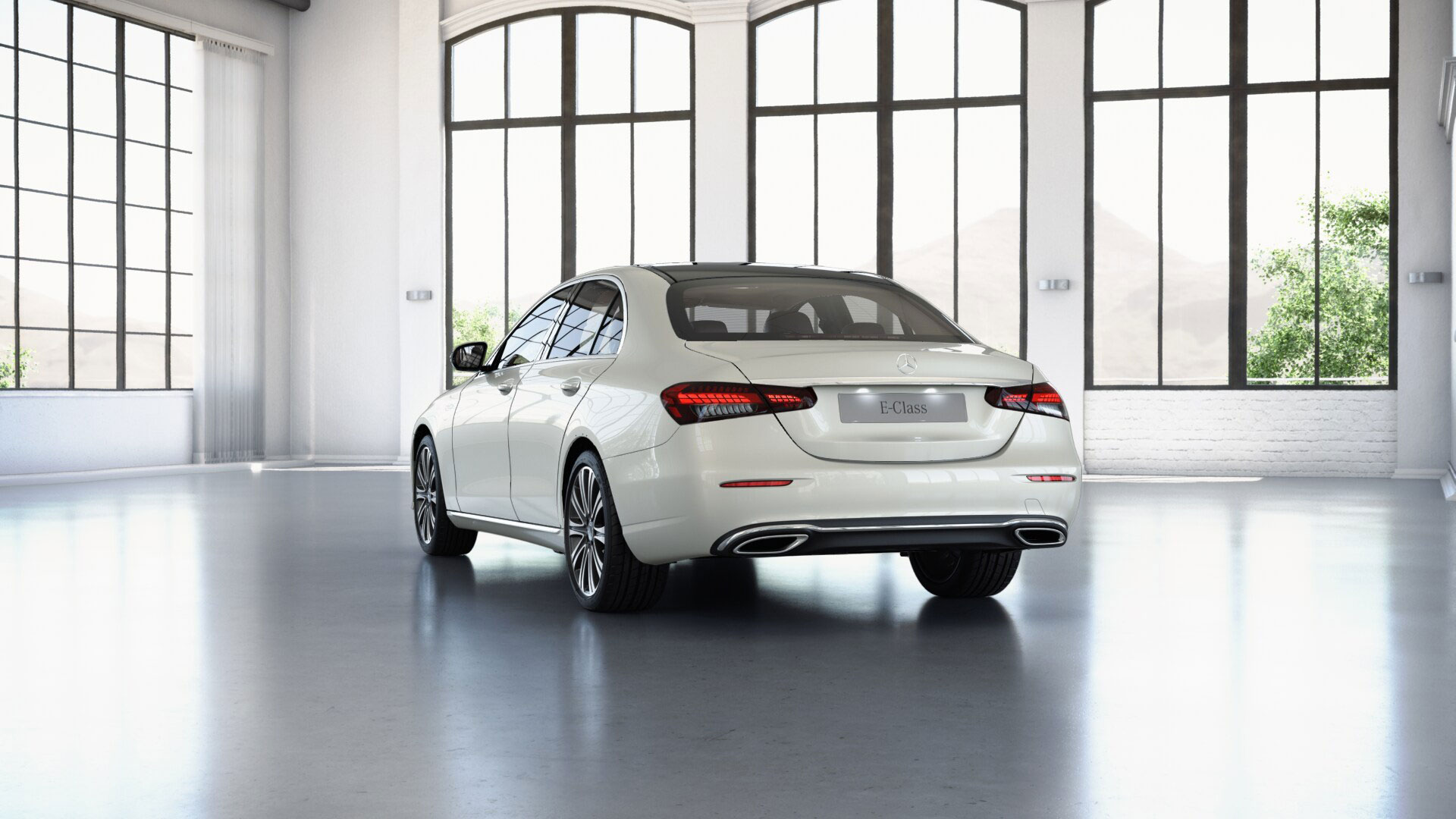 Jantes de la Mercedes Classe E Finition Luxury