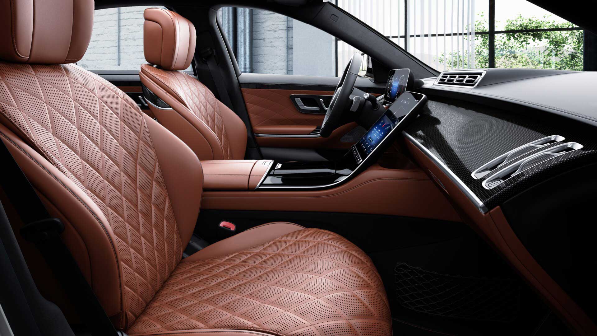 Profil de l’intérieur de la Mercedes Classe S Limousine - Finition Luxury