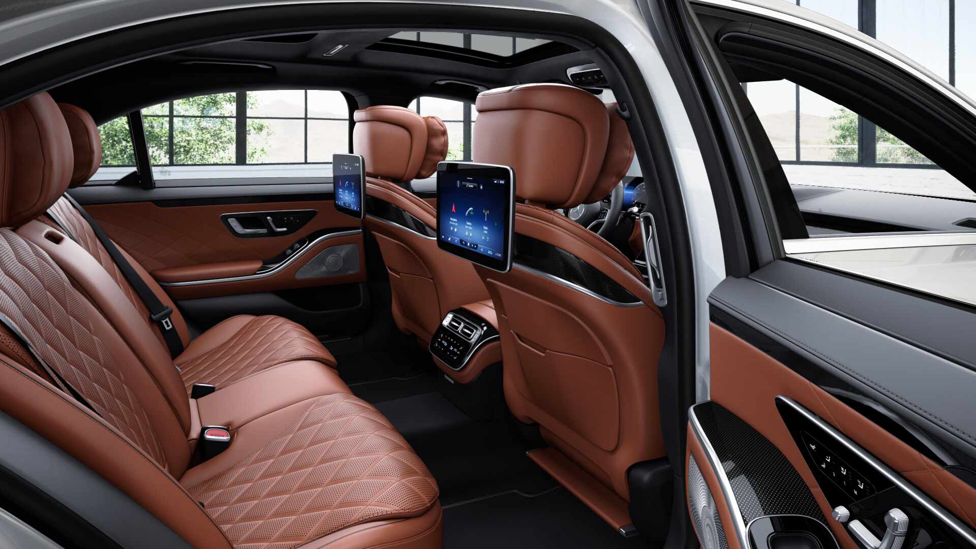 Système de divertissement arrière MBUX de la Mercedes Classe S Limousine - Finition Luxury