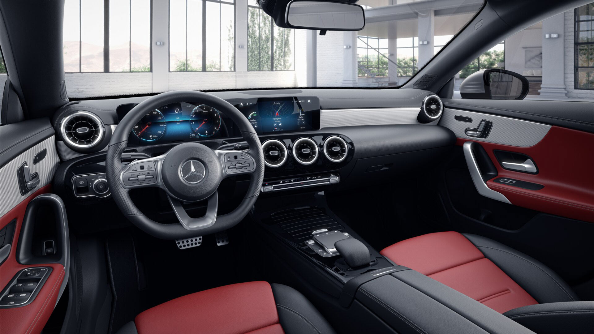 Sellerie de la Mercedes CLA Finition AMG  line plus